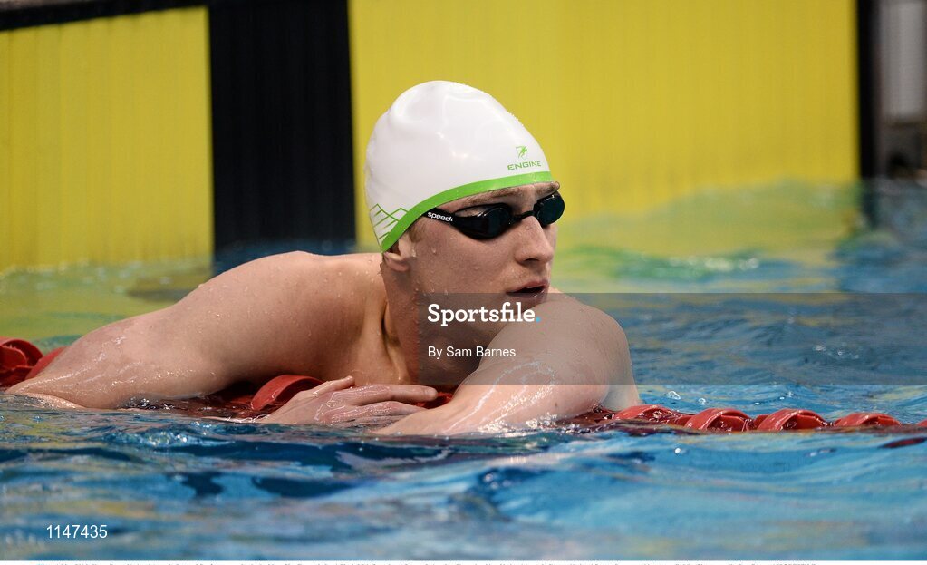 1 May 2016; Shane Ryan, National Aquatic Centre SC, after competing in the Mens 50m Freestyle Semi-Final. Irish Open Long Course Swimming Championships, National Aquatic Centre, National Sports Campus, Abbotstown, Dublin. Picture credit: Sam Barnes / SPORTSFILE