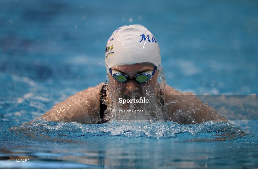 1 May 2016; Mona McSharry, Marlins SC, competing in the Women's 200m Breaststroke A-Final. Irish Open Long Course Swimming Championships, National Aquatic Centre, National Sports Campus, Abbotstown, Dublin. Picture credit: Sam Barnes / SPORTSFILE