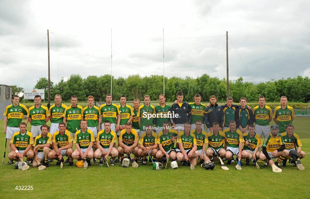 5 June 2010; The Kerry squad. Christy Ring Cup Semi-Final, Kerry v Wicklow, McDonagh Park, Nenagh, Co. Tipperary. Picture credit: Stephen McCarthy / SPORTSFILE