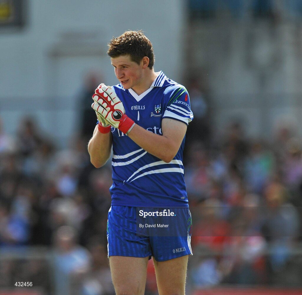 6 June 2010; Monaghan goalkeeper Darren Hughes during the game. Ulster GAA Football Senior Championship Quarter-Final, Monaghan v Armagh, Casement Park, Belfast, Co. Antrim. Picture credit: David Maher / SPORTSFILE