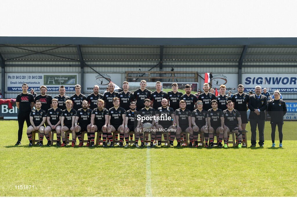 8 May 2016; The Wicklow squad. Bank of Ireland Provincial Towns Cup, Final, Enniscorthy RFC v Wicklow RFC. Ashbourne RFC, Ashbourne, Co. Meath. Picture credit: Stephen McCarthy / SPORTSFILE