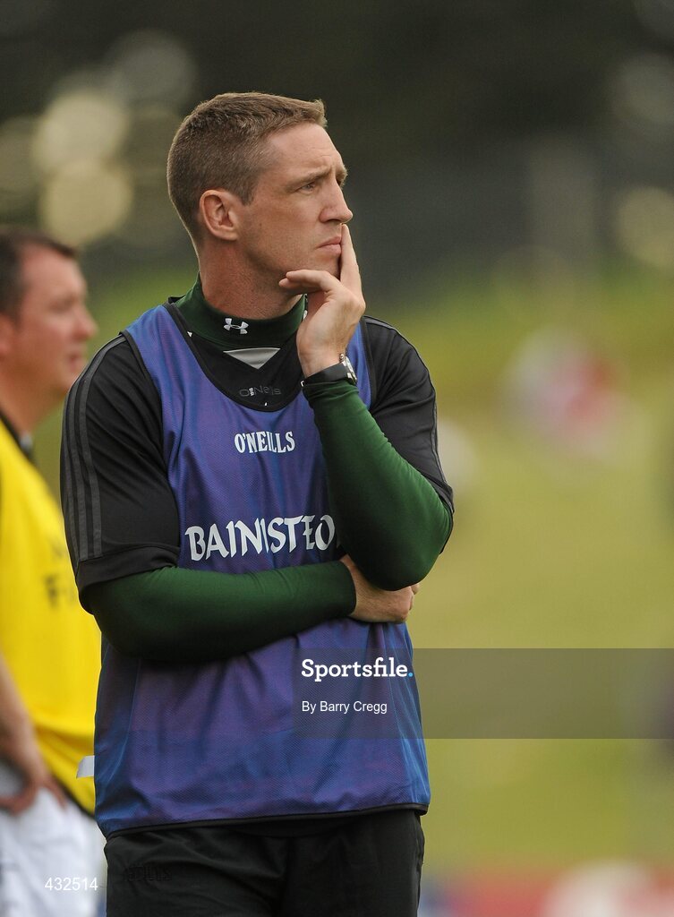 5 June 2010; Kildare manager Kieran McGeeney during the game. Leinster GAA Football Senior Championship Quarter-Final, Louth v Kildare, Pairc Tailteann, Navan, Co. Meath. Picture credit: Barry Cregg / SPORTSFILE