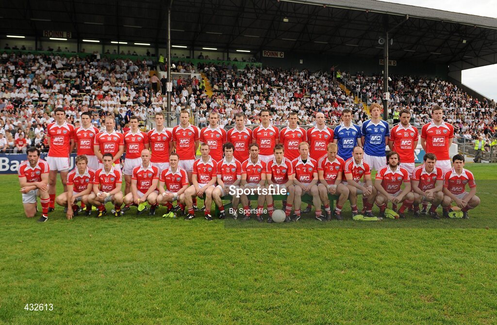 5 June 2010; The Louth squad. Leinster GAA Football Senior Championship Quarter-Final, Louth v Kildare, Pairc Tailteann, Navan, Co. Meath. Photo by Sportsfile