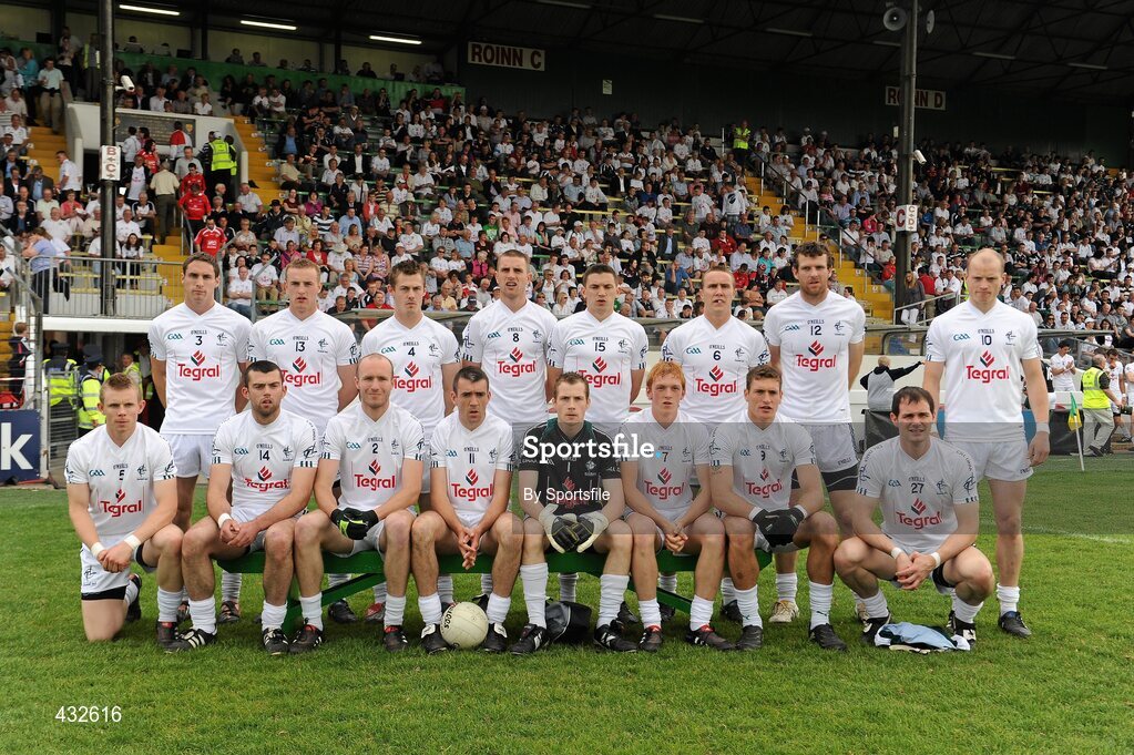 5 June 2010; The Kildare team. Leinster GAA Football Senior Championship Quarter-Final, Louth v Kildare, Pairc Tailteann, Navan, Co. Meath. Photo by Sportsfile