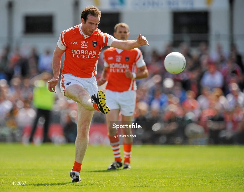 6 June 2010; James Lavery, Armagh. Ulster GAA Football Senior Championship Quarter-Final, Monaghan v Armagh, Casement Park, Belfast, Co. Antrim. Picture credit: David Maher / SPORTSFILE