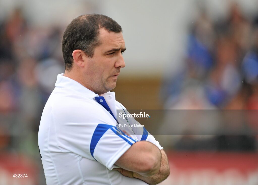 6 June 2010; Monaghan manager Seamus McEnaney during the game. Ulster GAA Football Senior Championship Quarter-Final, Monaghan v Armagh, Casement Park, Belfast, Co. Antrim. Picture credit: David Maher / SPORTSFILE
