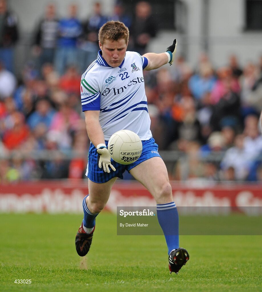 6 June 2010; Rory Woods, Monaghan. Ulster GAA Football Senior Championship Quarter-Final, Monaghan v Armagh, Casement Park, Belfast, Co. Antrim. Picture credit: David Maher / SPORTSFILE