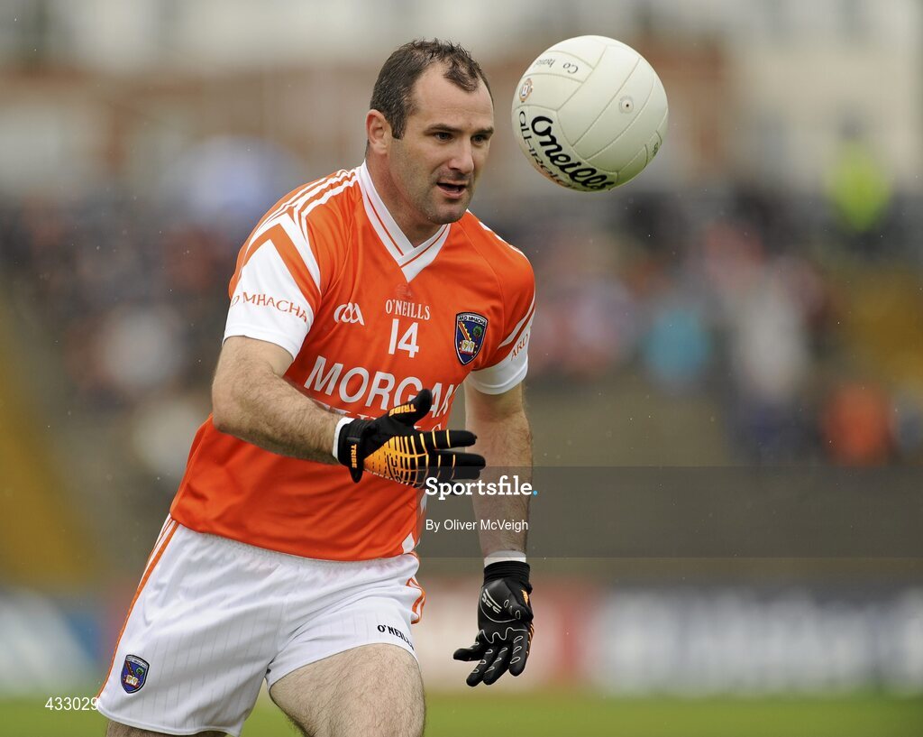 6 June 2010; Steven McDonnell, Armagh. Ulster GAA Football Senior Championship Quarter-Final, Monaghan v Armagh, Casement Park, Belfast, Co. Antrim. Picture credit: Oliver McVeigh / SPORTSFILE