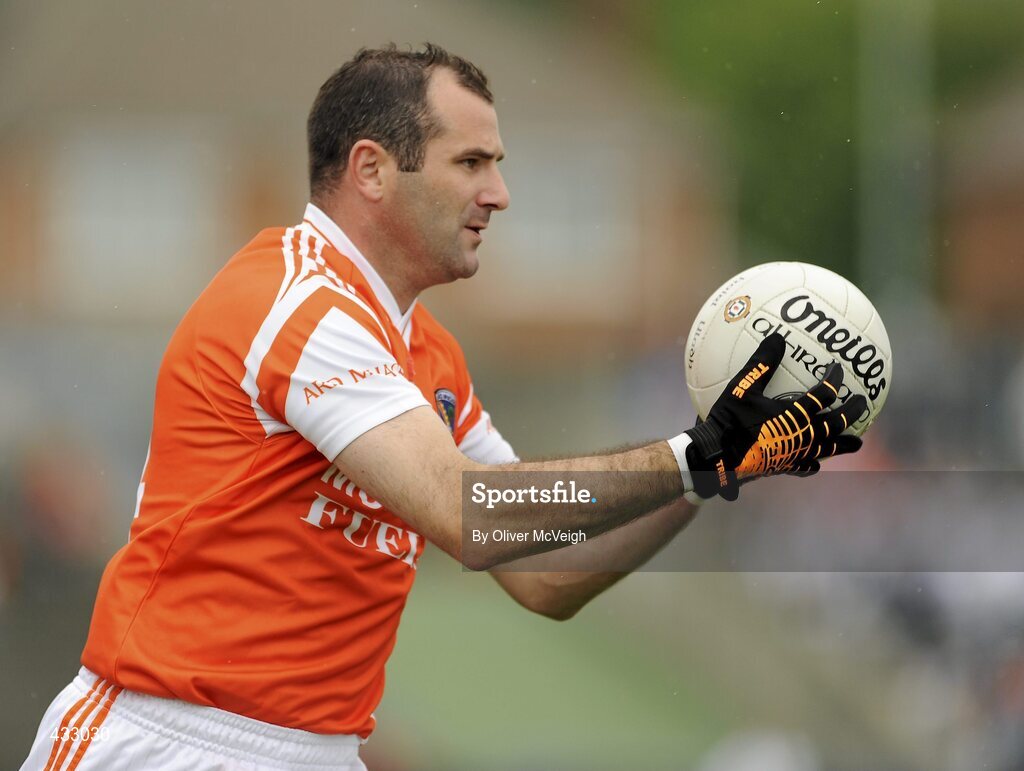 6 June 2010; Steven McDonnell, Armagh. Ulster GAA Football Senior Championship Quarter-Final, Monaghan v Armagh, Casement Park, Belfast, Co. Antrim. Picture credit: Oliver McVeigh / SPORTSFILE