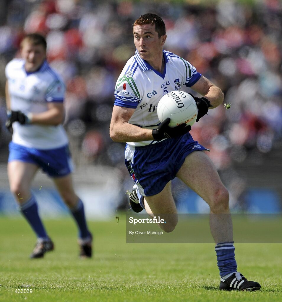 6 June 2010; Tomas Freeman, Monaghan. Ulster GAA Football Senior Championship Quarter-Final, Monaghan v Armagh, Casement Park, Belfast, Co. Antrim. Picture credit: Oliver McVeigh / SPORTSFILE