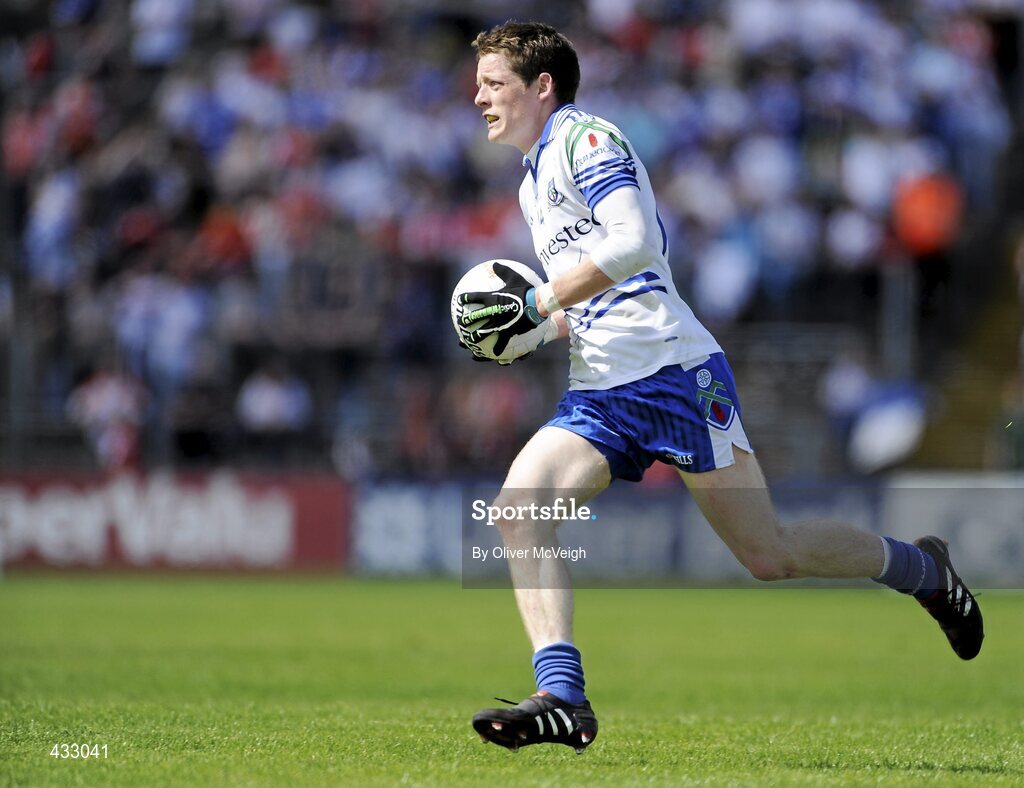 6 June 2010; Conor McManus, Monaghan. Ulster GAA Football Senior Championship Quarter-Final, Monaghan v Armagh, Casement Park, Belfast, Co. Antrim. Picture credit: Oliver McVeigh / SPORTSFILE