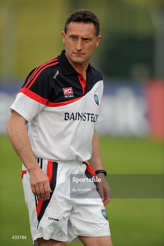5 June 2010; Louth manager Peter Fitzpatrick. Leinster GAA Football Senior Championship Quarter-Final, Louth v Kildare, Pairc Tailteann, Navan, Co. Meath. Photo by Sportsfile