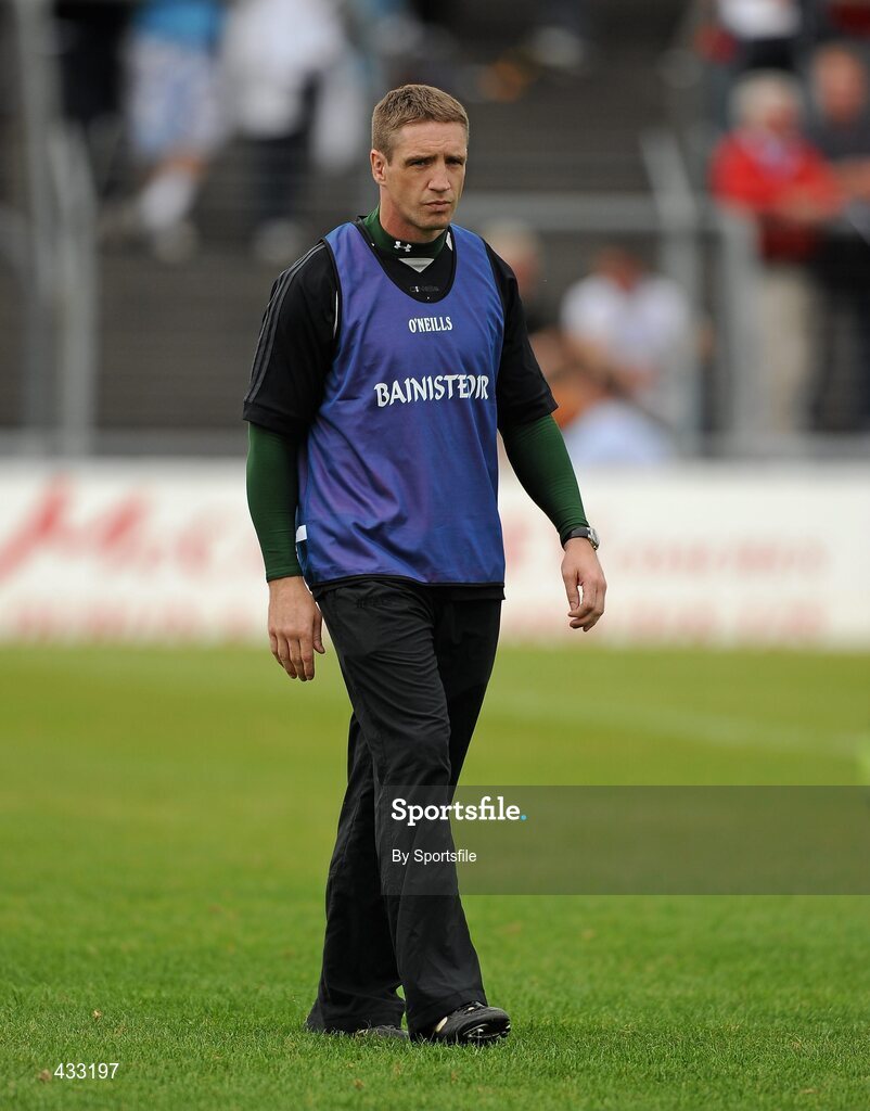 5 June 2010; Kildare manager Kieran McGeeney. Leinster GAA Football Senior Championship Quarter-Final, Louth v Kildare, Pairc Tailteann, Navan, Co. Meath. Photo by Sportsfile