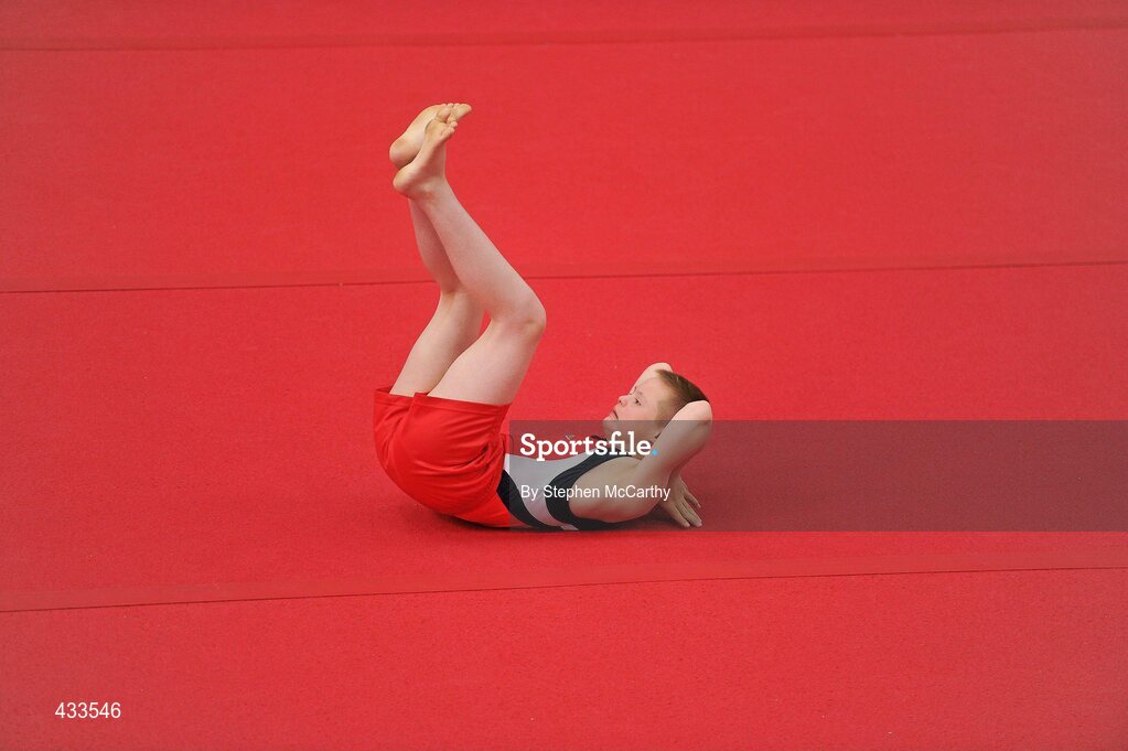 10 June 2010; Sam Woods, from Ennis, Co. Clare, in action on the floor during the 2010 Special Olympics Ireland Games. University of Limerick, Limerick. Picture credit: Stephen McCarthy / SPORTSFILE