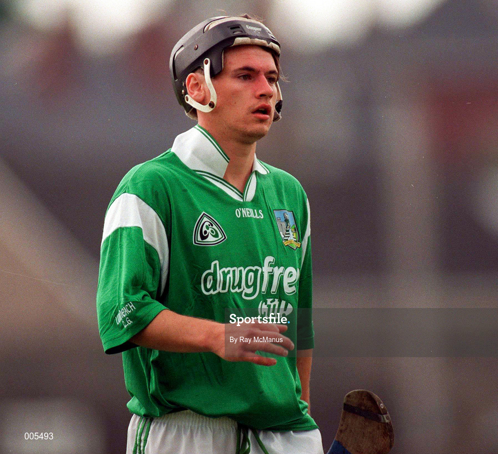 31 May 1998; Barry Foley of Limerick during the Munster Senior Hurling Championship Quarter-Final match between Limerick and Cork at the Gaelic Grounds in Limerick. Photo by Ray McManus/Sportsfile