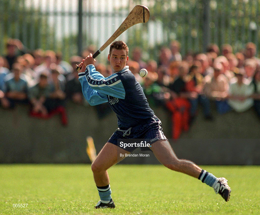 31 May 1998; Brendan McLoughlin of Dublin during the Leinster GAA Hurling Senior Championship Quarter-Final match between Dublin and Kilkenny at Parnell Park in Dublin. Photo by Brendan Moran/Sportsfile