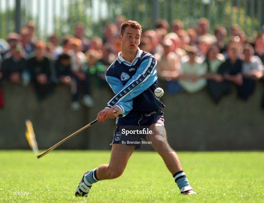 31 May 1998; Brendan McLoughlin of Dublin during the Leinster GAA Hurling Senior Championship Quarter-Final match between Dublin and Kilkenny at Parnell Park in Dublin. Photo by Brendan Moran/Sportsfile