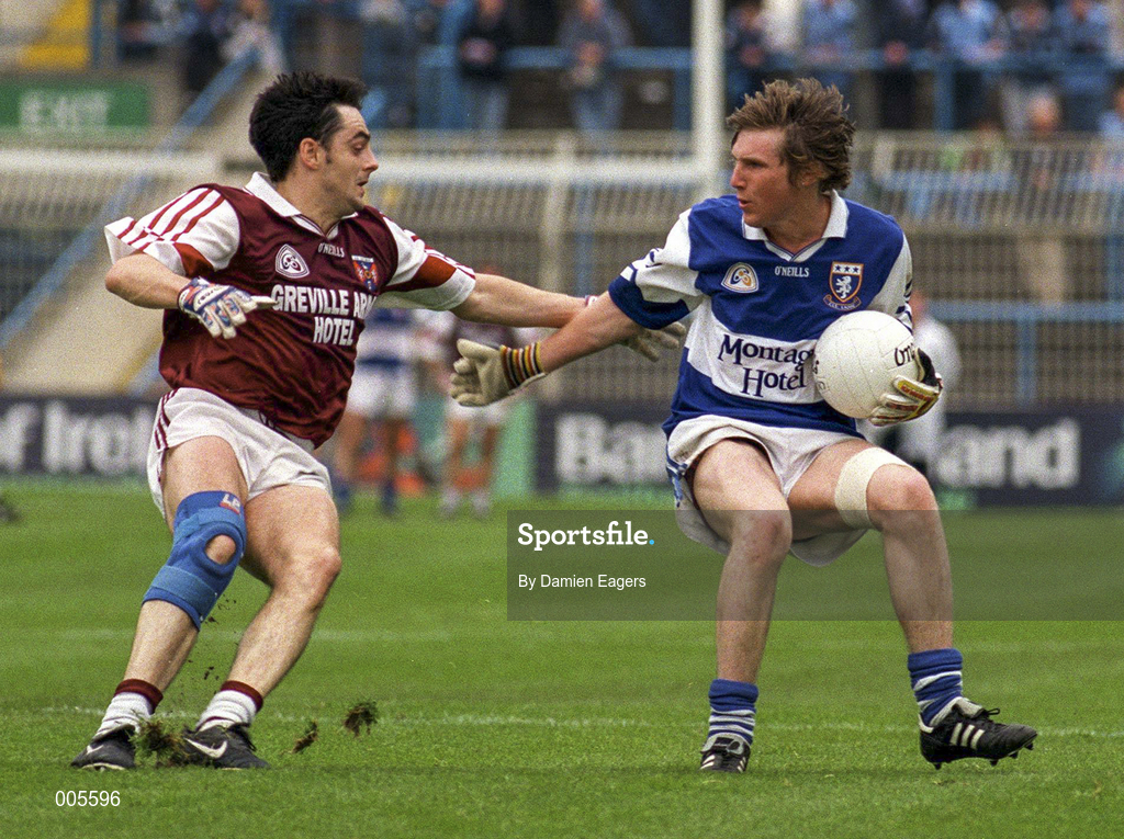 7 June 1998; Colm Parkinson of Laois during the Leinster Senior Football Championship Quarter-Final match between Laois and Westmeath at Croke Park in Dublin. Photo by Damien Eagers/Sportsfile