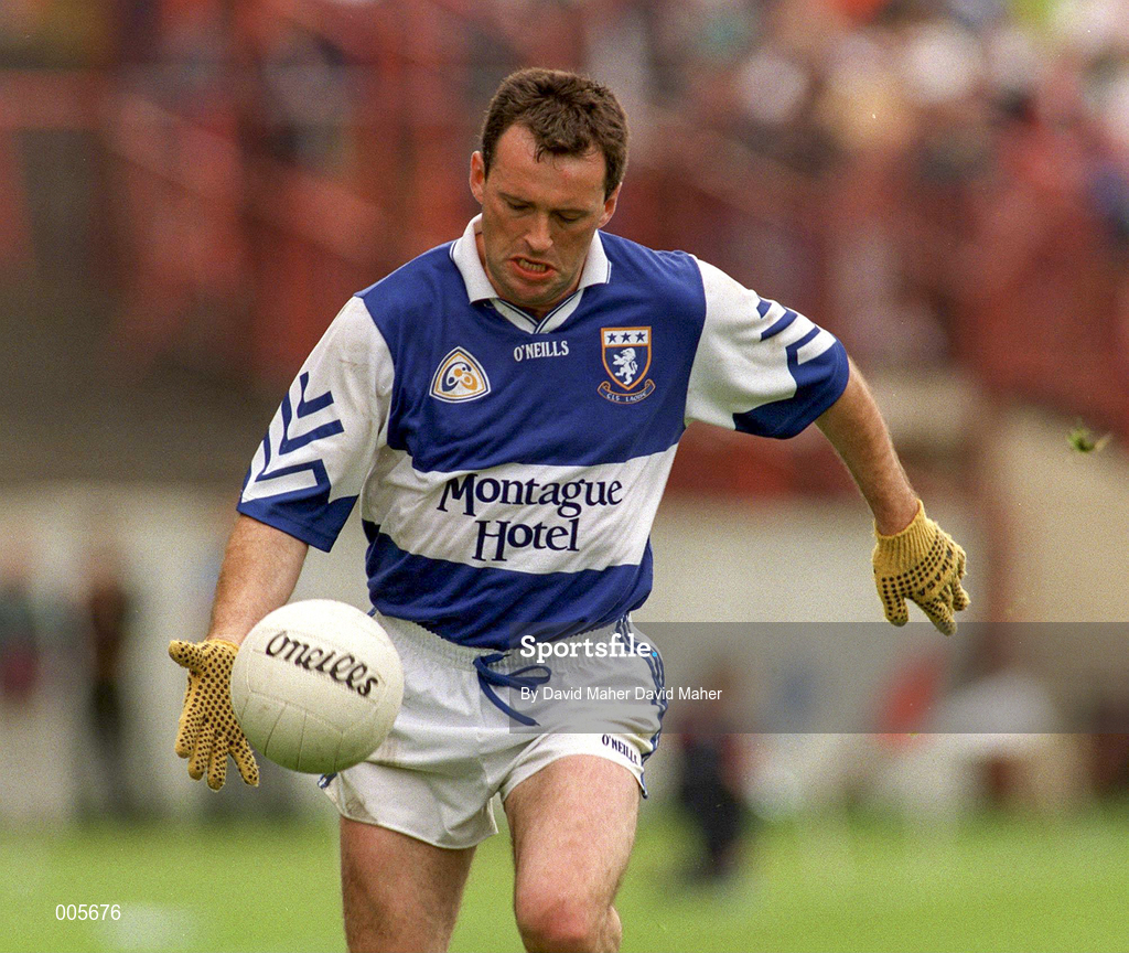 7 June 1998; Denis Lalor of Laois during the Leinster Senior Football Championship Quarter-Final match between Laois and Westmeath at Croke Park in Dublin. Photo by David Maher/Sportsfile
