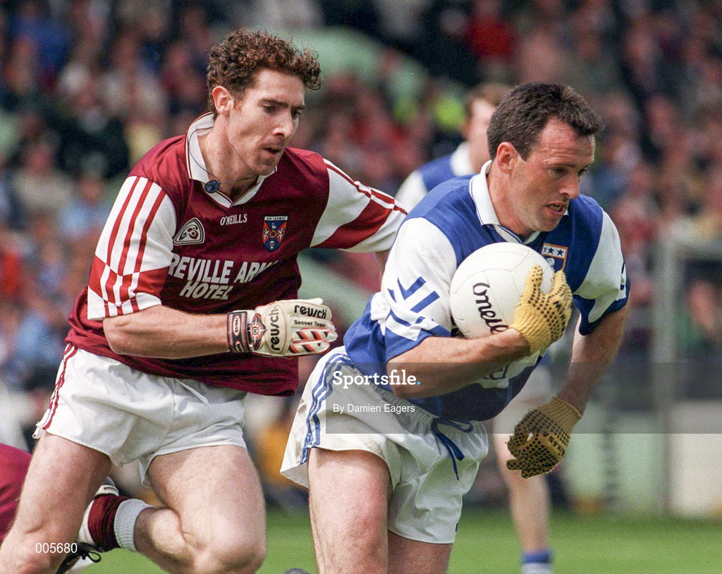 7 June 1998; Denis Lalor of Laois during the Leinster Senior Football Championship Quarter-Final match between Laois and Westmeath at Croke Park in Dublin. Photo by Damien Eagers/Sportsfile