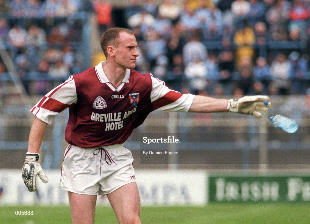 7 June 1998; Dermot Brady of Westmeath during the Leinster Senior Football Championship Quarter-Final match between Laois and Westmeath at Croke Park in Dublin. Photo by Damien Eagers/Sportsfile