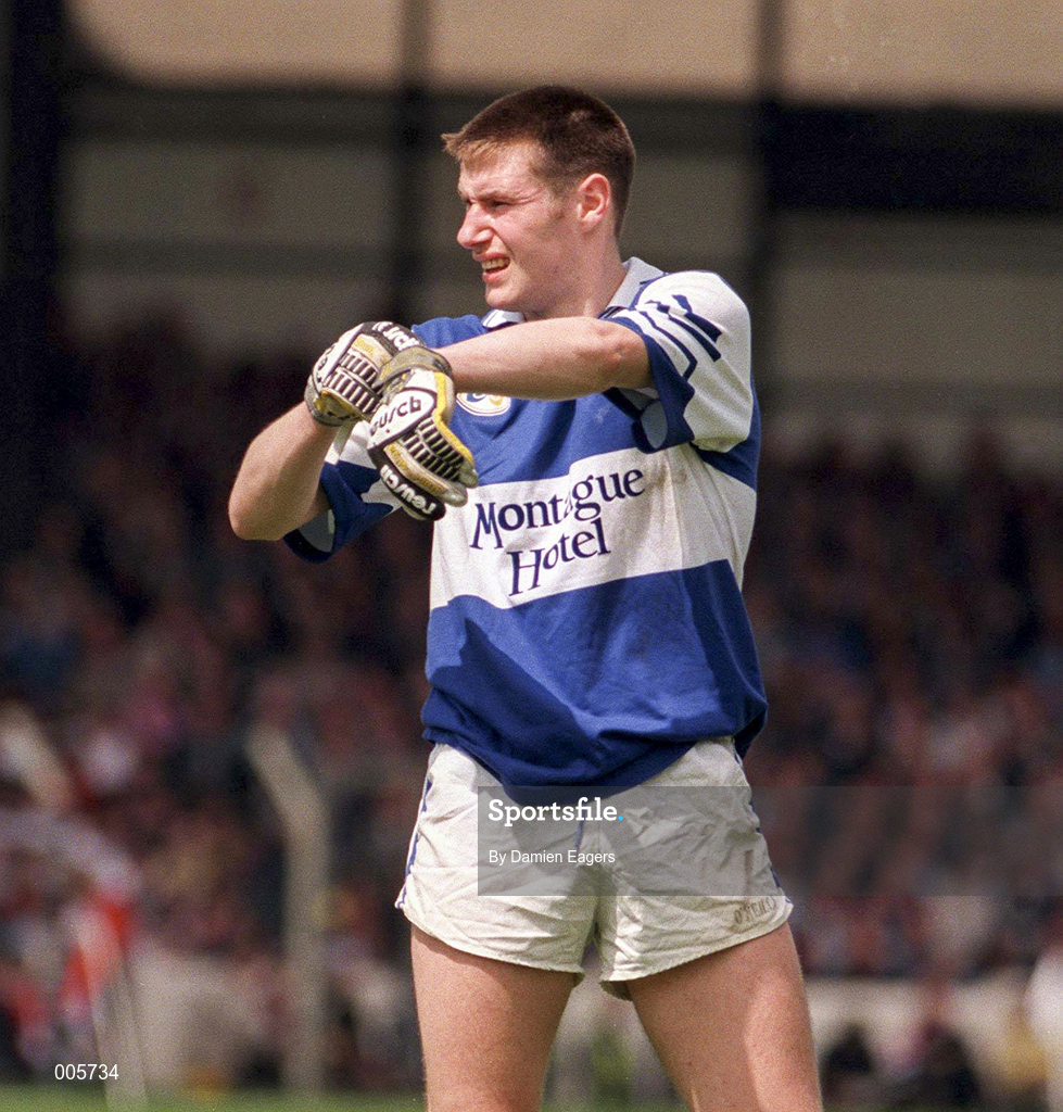 7 June 1998; Eamonn Delaney of Laois during the Leinster Senior Football Championship Quarter-Final match between Laois and Westmeath at Croke Park in Dublin. Photo by Damien Eagers/Sportsfile