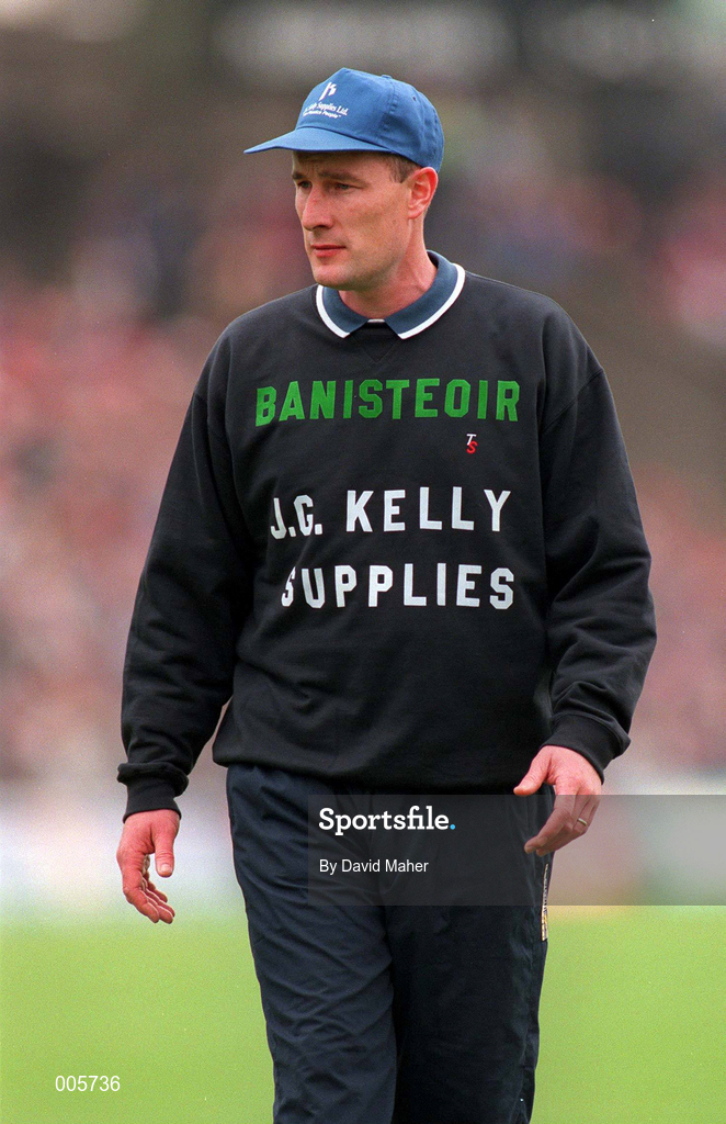31 May 1998; Monaghan Manager Eamonn McEneaney during the Ulster GAA Football Senior Championship Quarter-Final match between Derry and Monaghan at Celtic Park in Derry. Photo by David Maher/Sportsfile