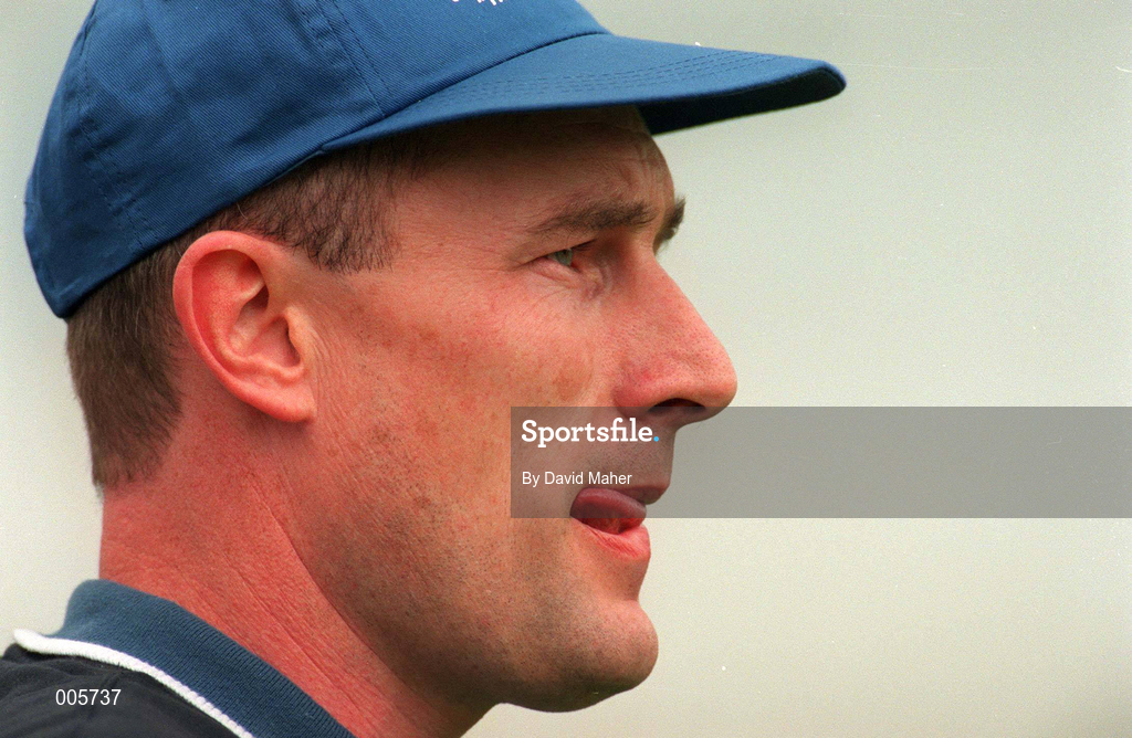 31 May 1998; Monaghan Manager Eamonn McEneaney during the Ulster GAA Football Senior Championship Quarter-Final match between Derry and Monaghan at Celtic Park in Derry. Photo by David Maher/Sportsfile