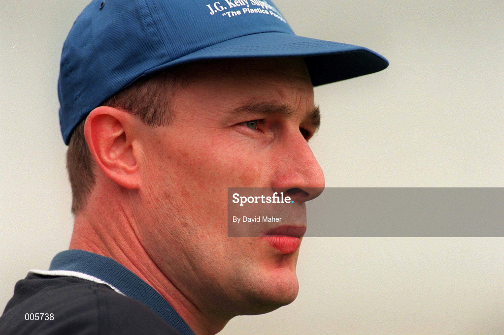 31 May 1998; Monaghan Manager Eamonn McEneaney during the Ulster GAA Football Senior Championship Quarter-Final match between Derry and Monaghan at Celtic Park in Derry. Photo by David Maher/Sportsfile