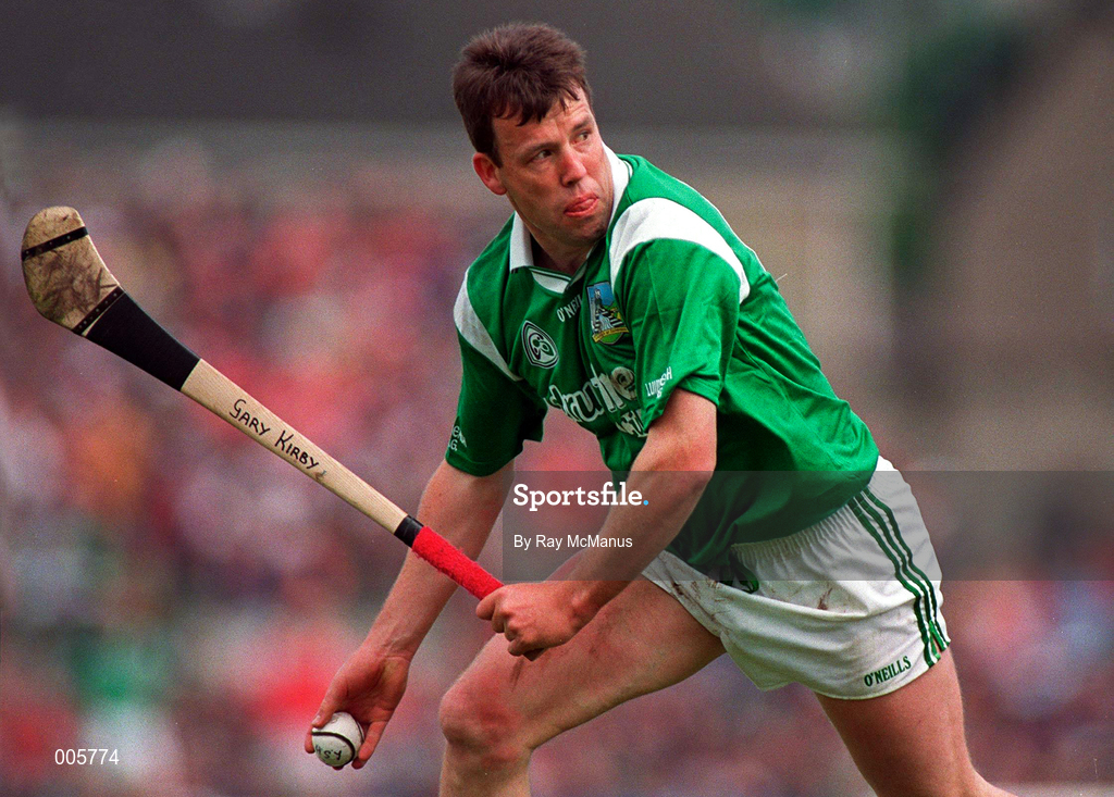 31 May 1998; Gary Kirby of Limerick during the Munster Senior Hurling Championship Quarter-Final match between Limerick and Cork at the Gaelic Grounds in Limerick. Photo by Ray McManus/Sportsfile