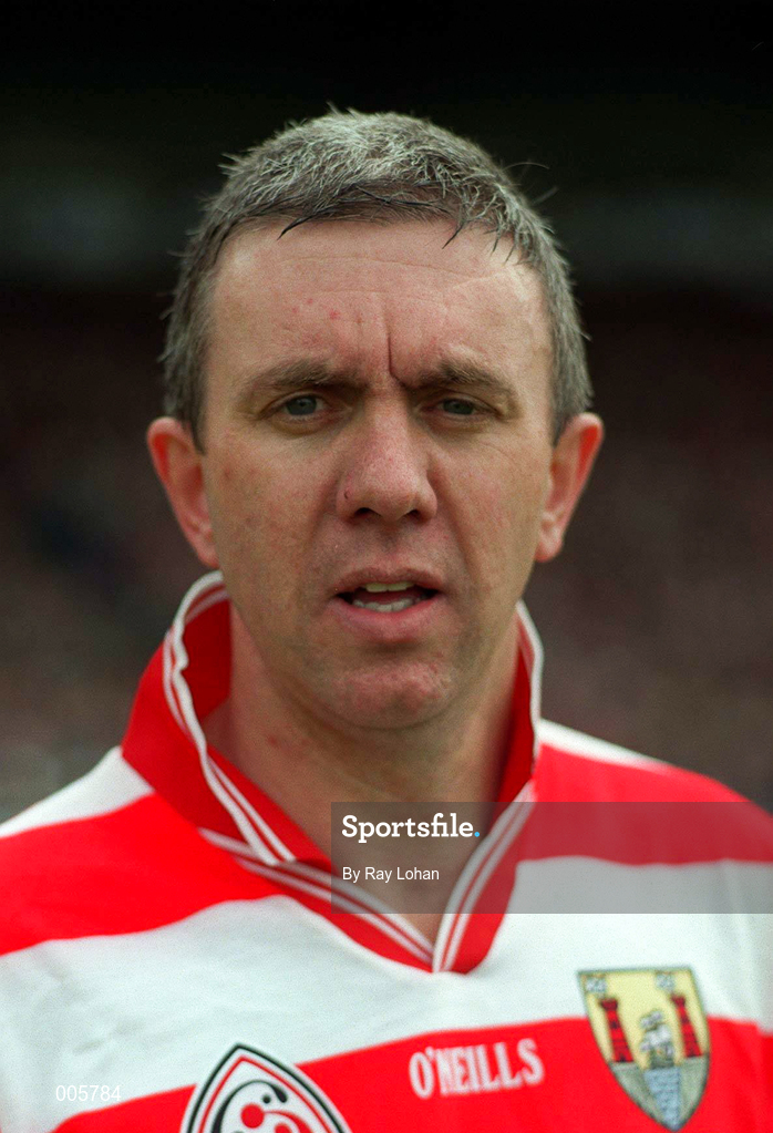 31 May 1998; Ger Cunningham of Cork during the Munster Senior Hurling Championship Quarter-Final match between Limerick and Cork at the Gaelic Grounds in Limerick. Photo by Ray Lohan/Sportsfile