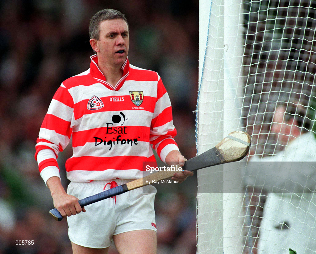 31 May 1998; Ger Cunningham of Cork during the Munster Senior Hurling Championship Quarter-Final match between Limerick and Cork at the Gaelic Grounds in Limerick. Photo by Ray McManus/Sportsfile
