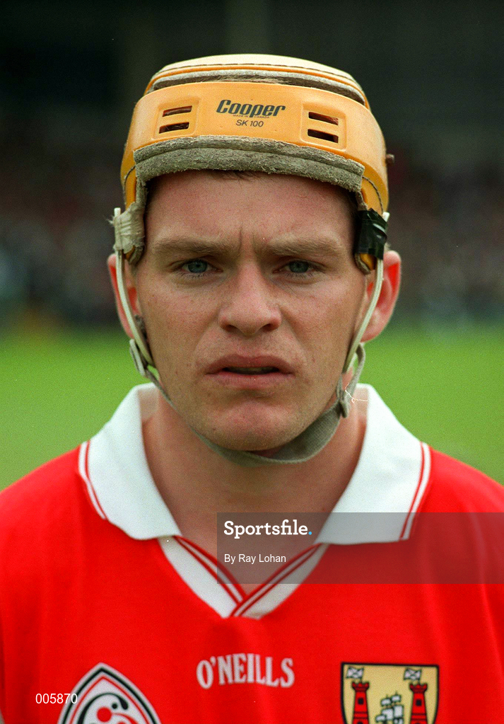 31 May 1998; Joe Deane of Cork before the Munster Senior Hurling Championship Quarter-Final match between Limerick and Cork at the Gaelic Grounds in Limerick. Photo by Ray Lohan/Sportsfile