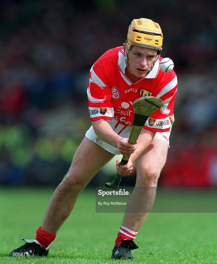 31 May 1998; Joe Deane of Cork during the Munster Senior Hurling Championship Quarter-Final match between Limerick and Cork at the Gaelic Grounds in Limerick. Photo by Ray McManus/Sportsfile