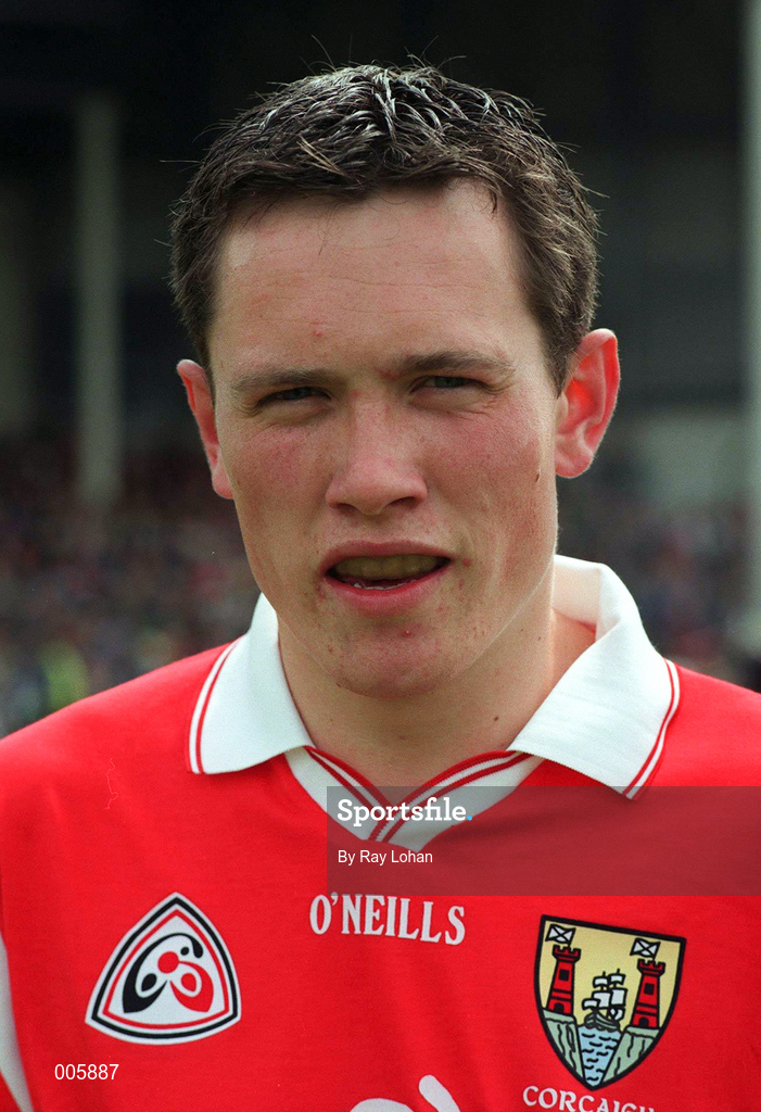 31 May 1998; John Browne of Cork during the Munster Senior Hurling Championship Quarter-Final match between Limerick and Cork at the Gaelic Grounds in Limerick. Photo by Ray Lohan/Sportsfile
