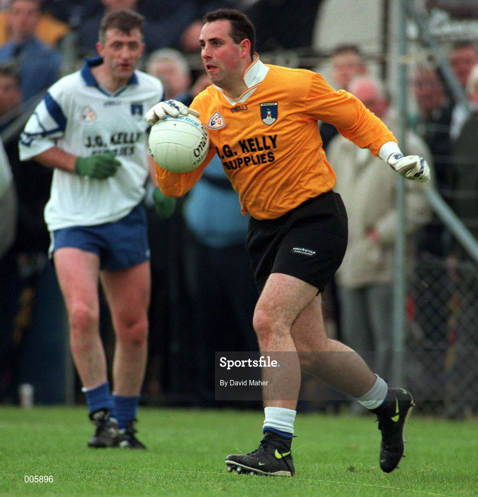 31 May 1998; John O'Connor of Monaghan during the Ulster GAA Football Senior Championship Quarter-Final match between Derry and Monaghan at Celtic Park in Derry. Photo by David Maher/Sportsfile