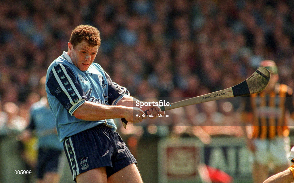 31 May 1998; Liam Walsh of Dublin during the Leinster GAA Hurling Senior Championship Quarter-Final match between Dublin and Kilkenny at Parnell Park in Dublin. Photo by Brendan Moran/Sportsfile