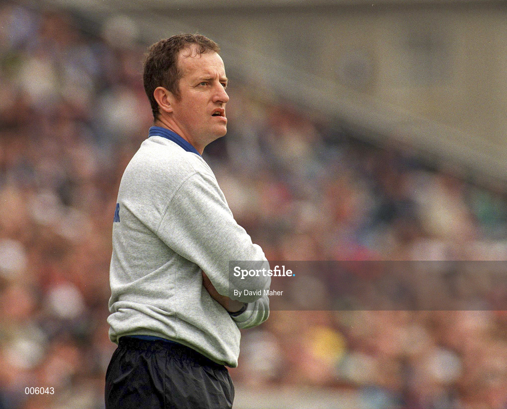 7 June 1998; Laois Manager Michael Dempsey during the Leinster Senior Football Championship Quarter-Final match between Laois and Westmeath at Croke Park in Dublin. Photo by David Maher/Sportsfile