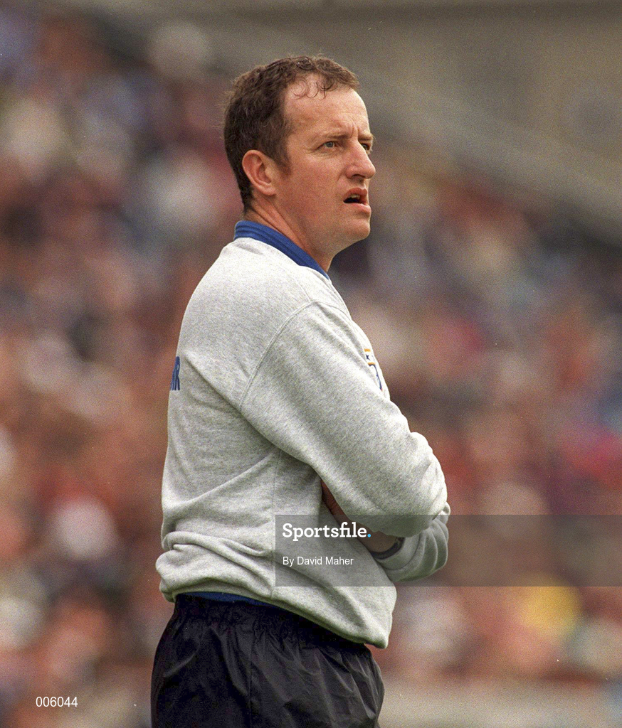 7 June 1998; Laois Manager Michael Dempsey during the Leinster Senior Football Championship Quarter-Final match between Laois and Westmeath at Croke Park in Dublin. Photo by David Maher/Sportsfile