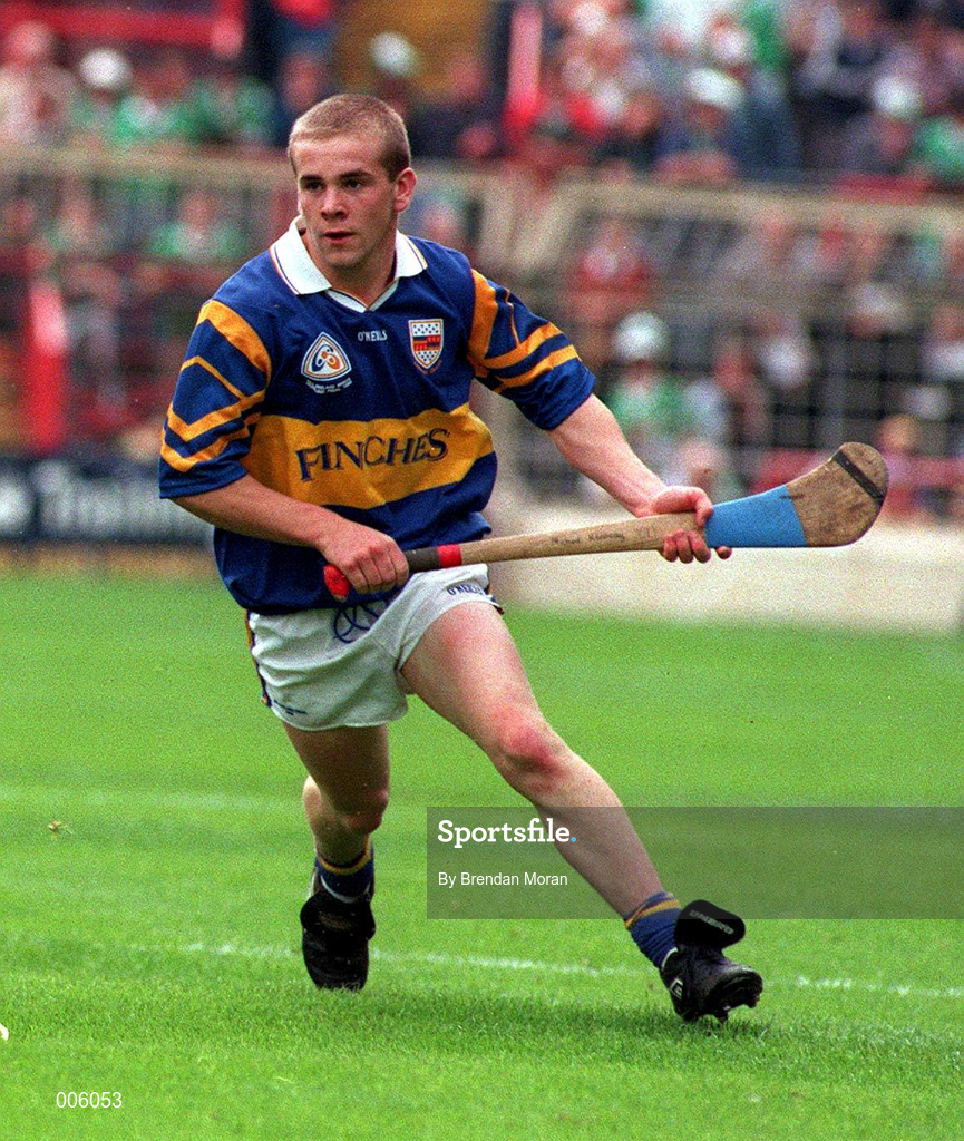 1 September 1996; Michael Kennedy of Tipperary during the All-Ireland Minor Hurling Championship Final match between Tipperary and Galway at Croke Park in Dublin. Photo by Brendan Moran/Sportsfile