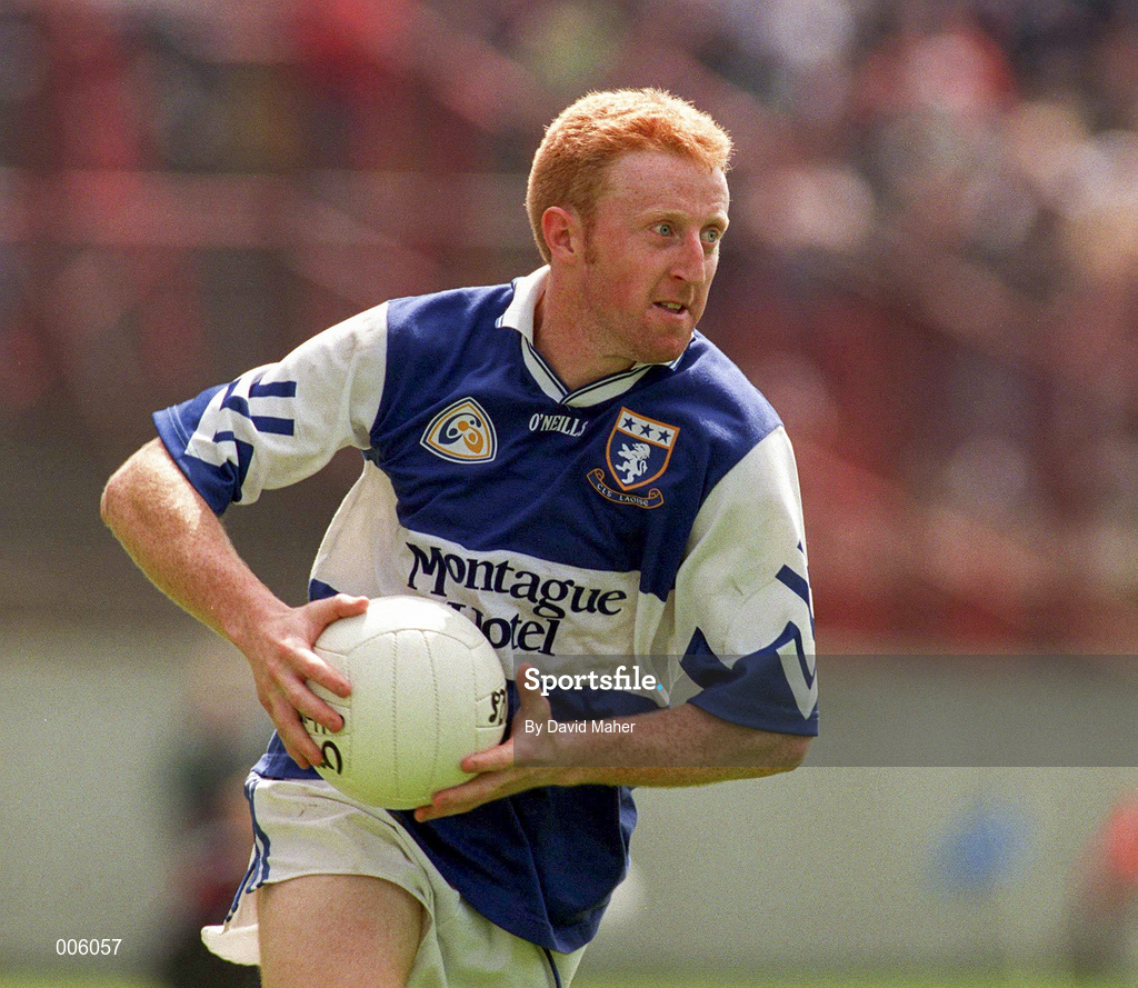 7 June 1998; Michael Lawlor of Laois during the Leinster Senior Football Championship Quarter-Final match between Laois and Westmeath at Croke Park in Dublin. Photo by David Maher/Sportsfile