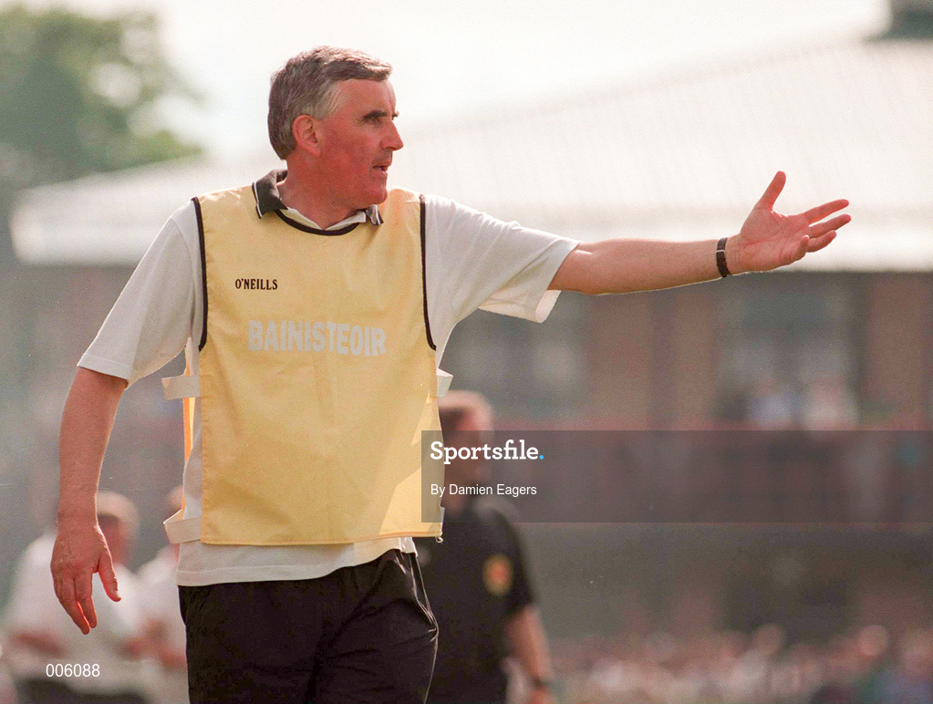 31 May 1998; Sligo Manager Mickey Moran during the Connacht GAA Football Senior Championship Quarter-Final match between London and Sligo at Emerald GAA Grounds, Ruislip. Photo by Damien Eagers/Sportsfile