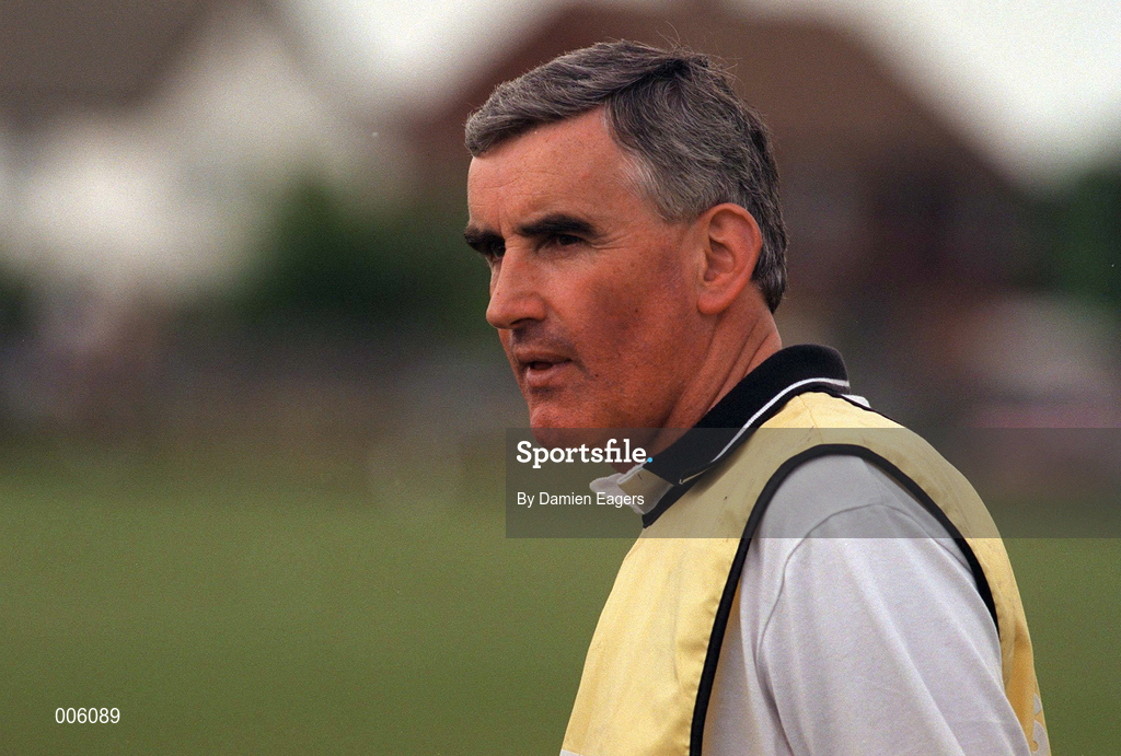 31 May 1998; Sligo Manager Mickey Moran during the Connacht GAA Football Senior Championship Quarter-Final match between London and Sligo at Emerald GAA Grounds, Ruislip. Photo by Damien Eagers/Sportsfile