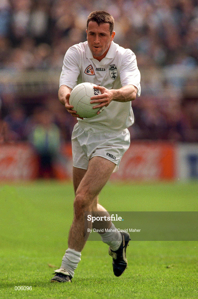 7 June 1998; Niall Buckley of Kildare during the Leinster Senior Football Championship Quarter-Final match between Dublin and Kildare at Croke Park in Dublin. Photo by David Maher/Sportsfile