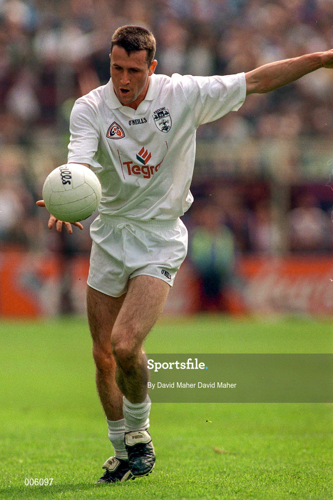7 June 1998; Niall Buckley of Kildare during the Leinster Senior Football Championship Quarter-Final match between Dublin and Kildare at Croke Park in Dublin. Photo by David Maher/Sportsfile