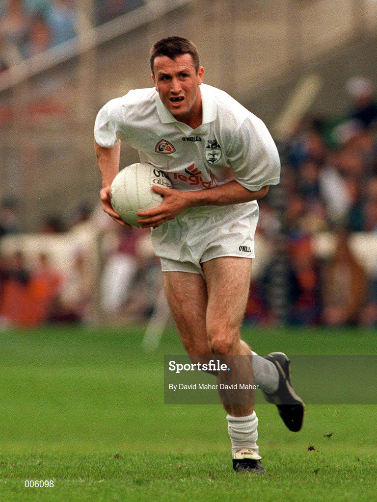 7 June 1998; Niall Buckley of Kildare during the Leinster Senior Football Championship Quarter-Final match between Dublin and Kildare at Croke Park in Dublin. Photo by David Maher/Sportsfile