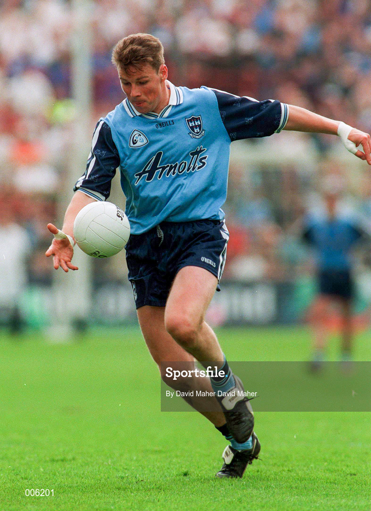 7 June 1998; Paul Bealin of Dublin during the Leinster Senior Football Championship Quarter-Final match between Dublin and Kildare at Croke Park in Dublin. Photo by David Maher/Sportsfile