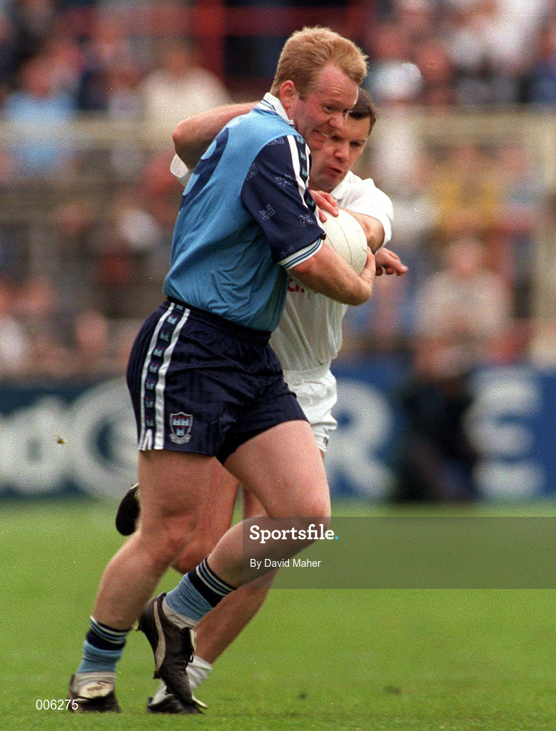 7 June 1998; Robbie Boyle Dublin during the Leinster Senior Football Championship Quarter-Final match between Dublin and Kildare at Croke Park in Dublin. Photo by David Maher/Sportsfile