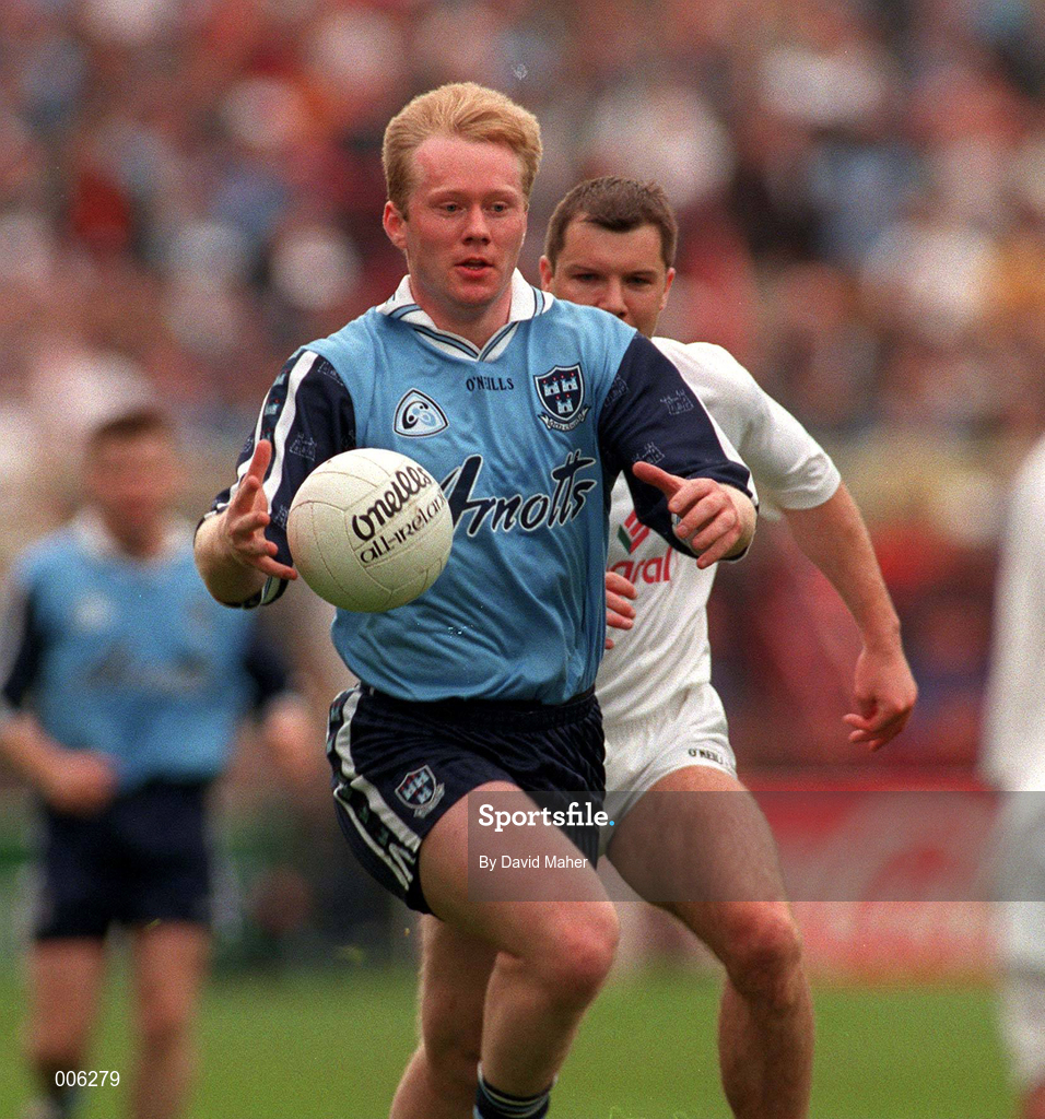 7 June 1998; Robbie Boyle of Dublin during the Leinster Senior Football Championship Quarter-Final match between Dublin and Kildare at Croke Park in Dublin. Photo by David Maher/Sportsfile