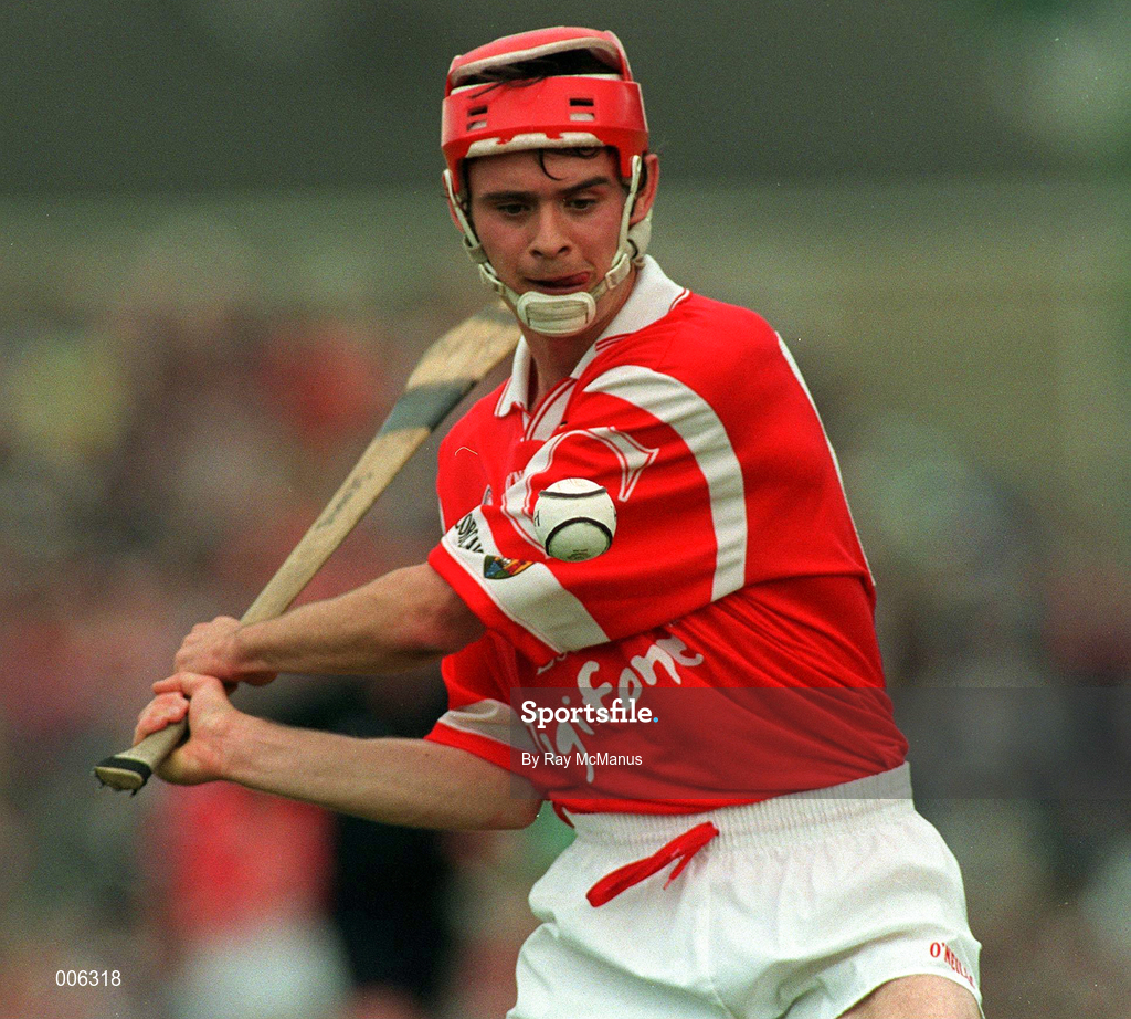 31 May 1998; Sean McGrath of Cork during the Munster Senior Hurling Championship Quarter-Final match between Limerick and Cork at the Gaelic Grounds in Limerick. Photo by Ray McManus/Sportsfile